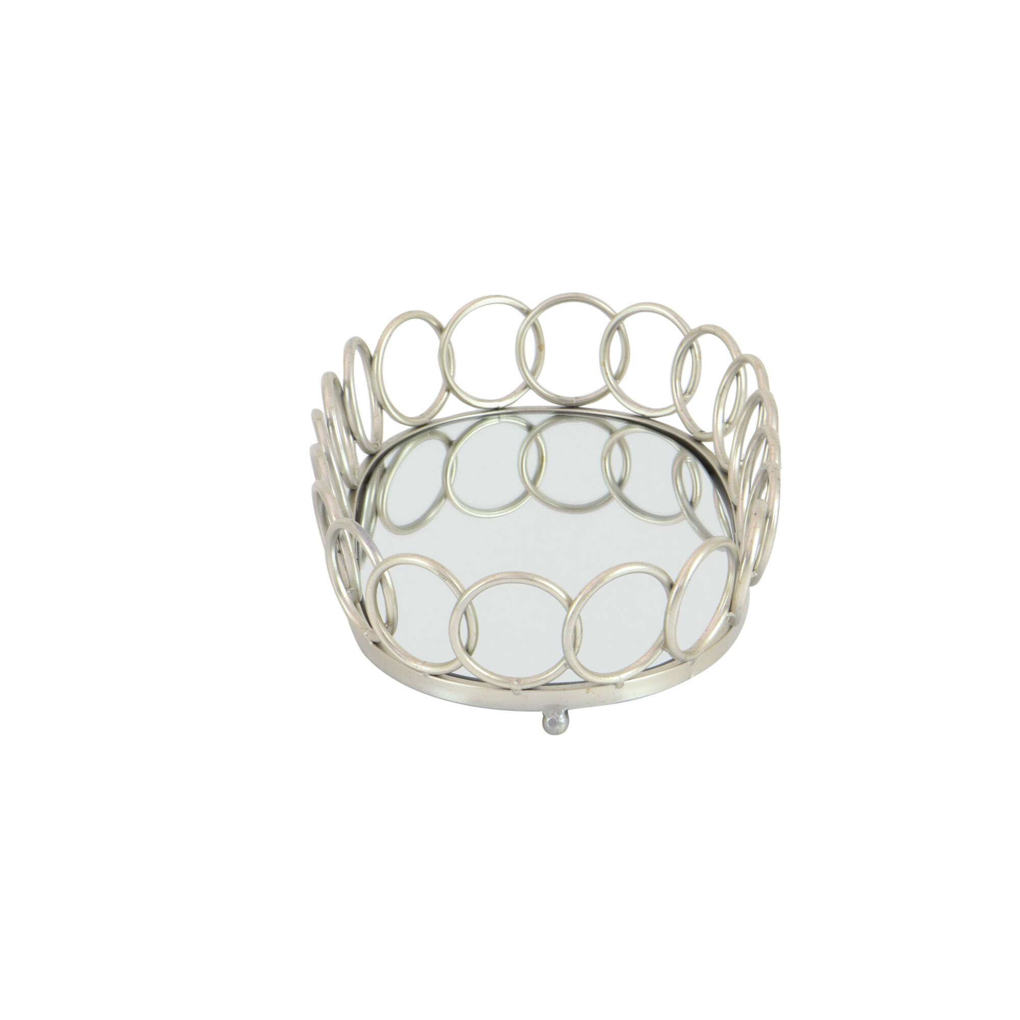 Silver Glam Tray Set